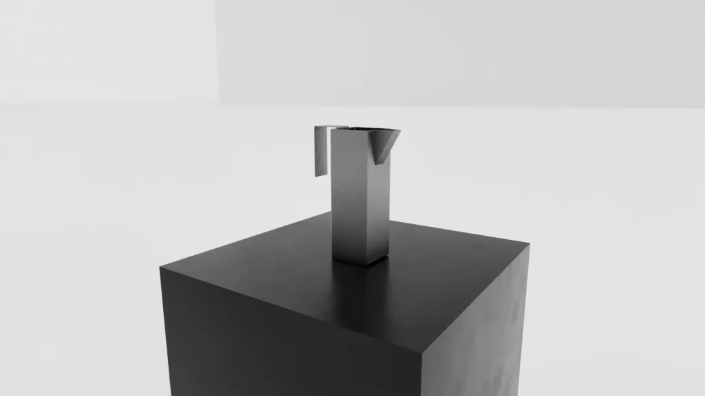 Carafe PYXIS en acier inoxydable